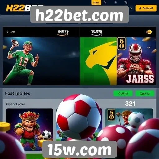 Análise das ofertas de jogos no h22bet.com